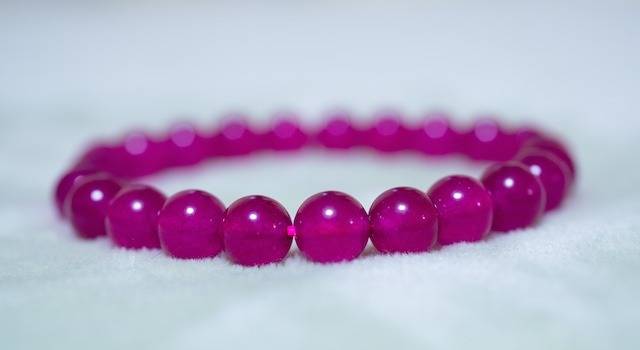 ルビー 8mm 23玉 天然石 ブレスレット | 商品紹介 | 開運グッズなら